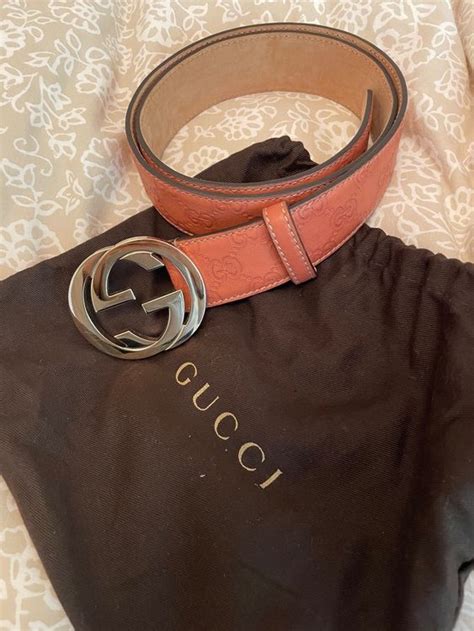 gucci gürtel rosa ebay|Gucci Damen Gürtel Rose Gr.